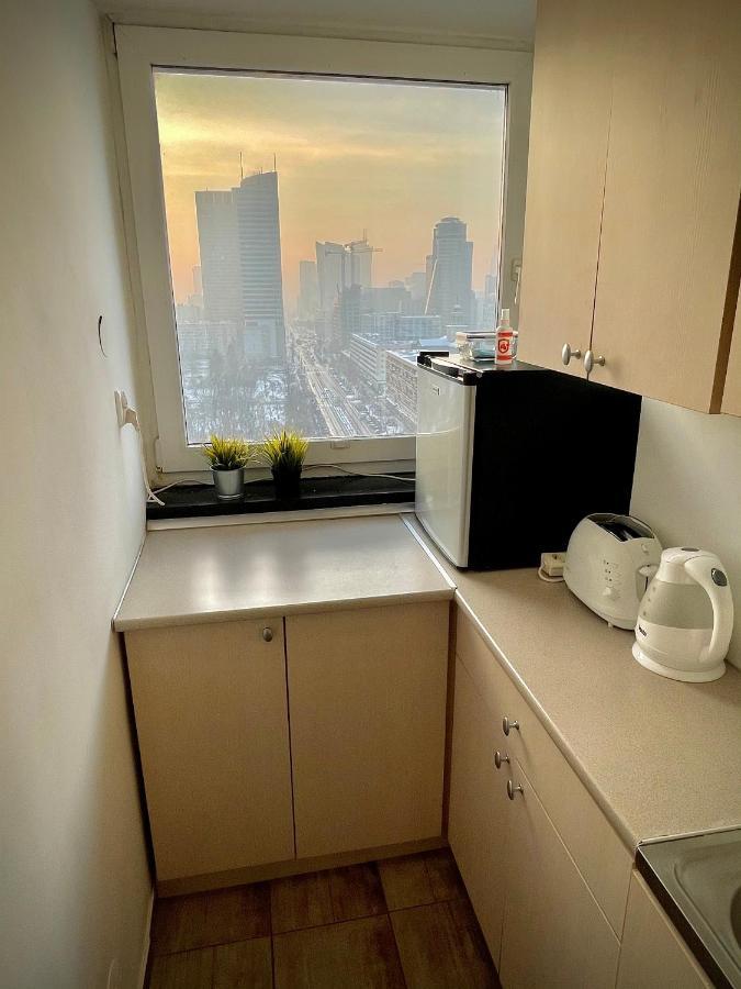 Super Apartament Blue Scisle Centrum Dwie Linie Metra Netflix Wifi 300 Mbs Panorama Miasta 华沙 外观 照片