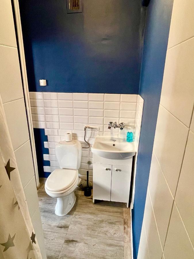 Super Apartament Blue Scisle Centrum Dwie Linie Metra Netflix Wifi 300 Mbs Panorama Miasta 华沙 外观 照片